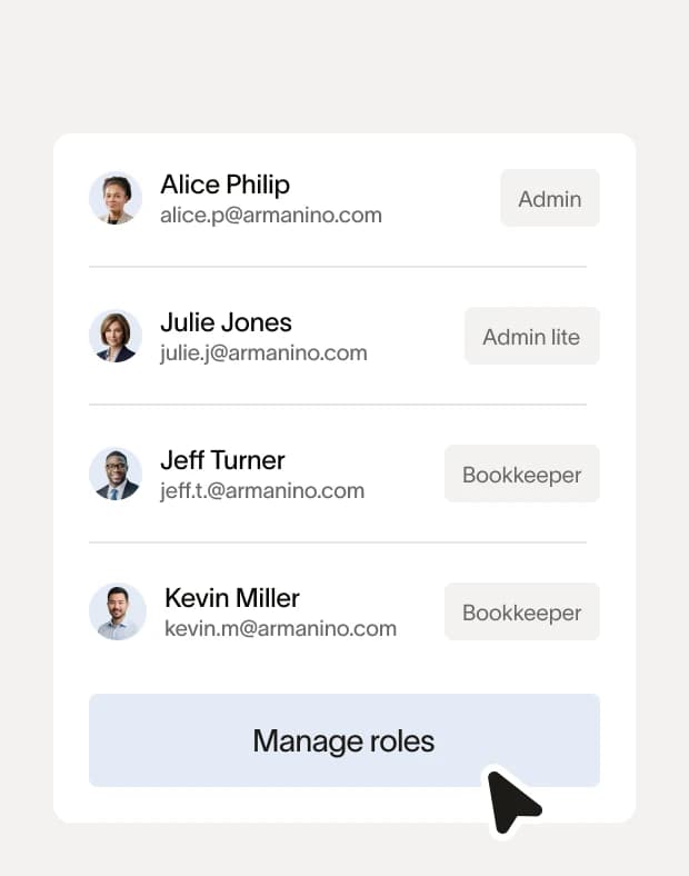 Role-based access