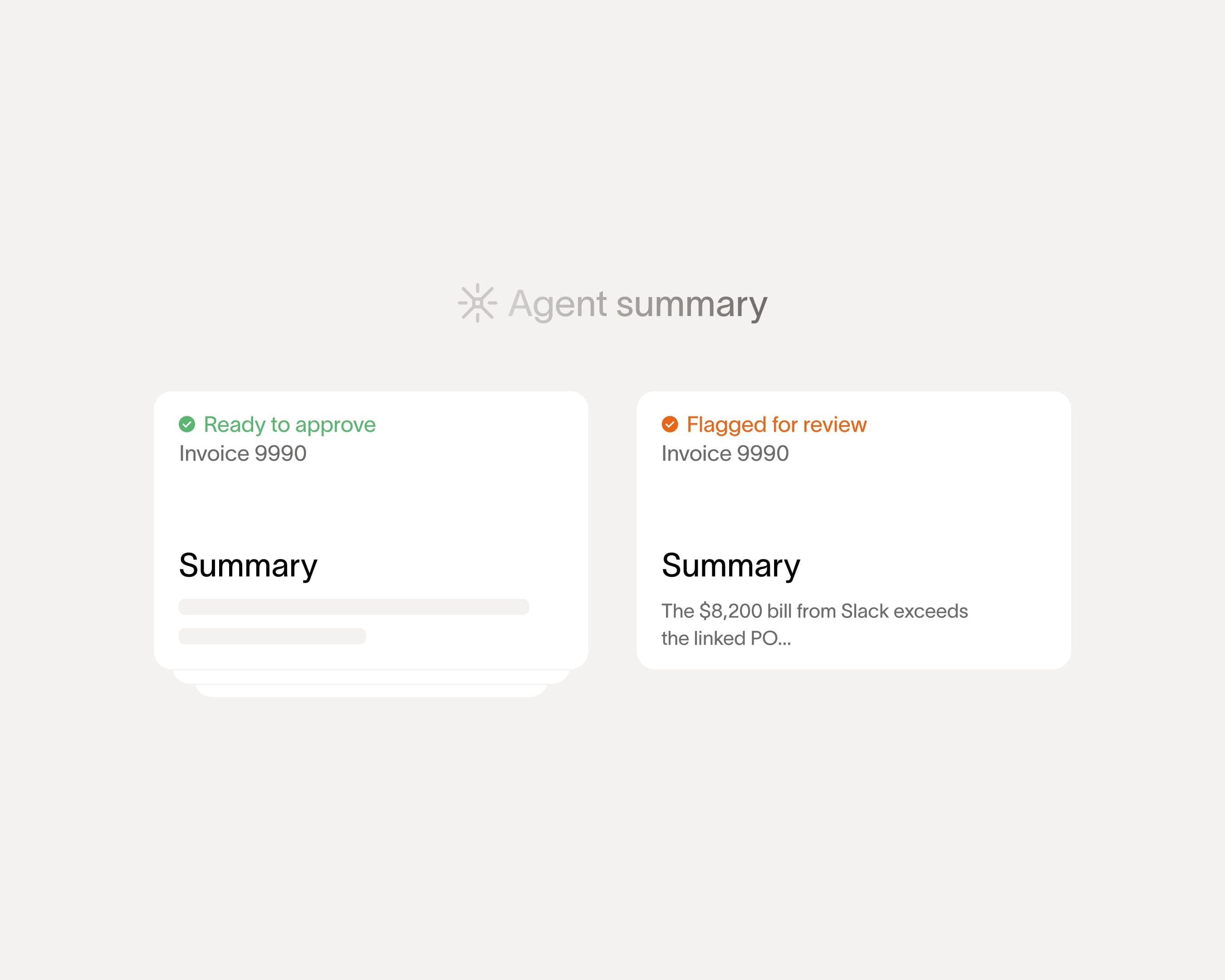 Approval recommendations