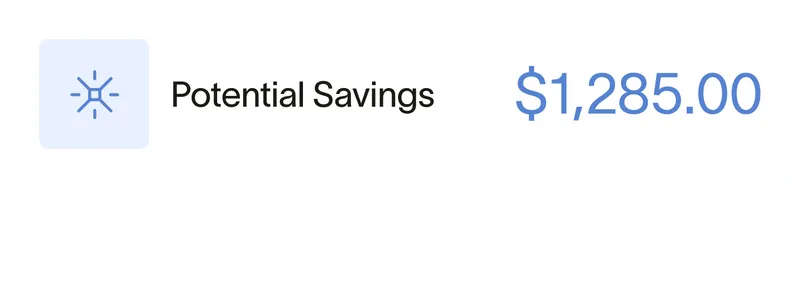 Platform savings