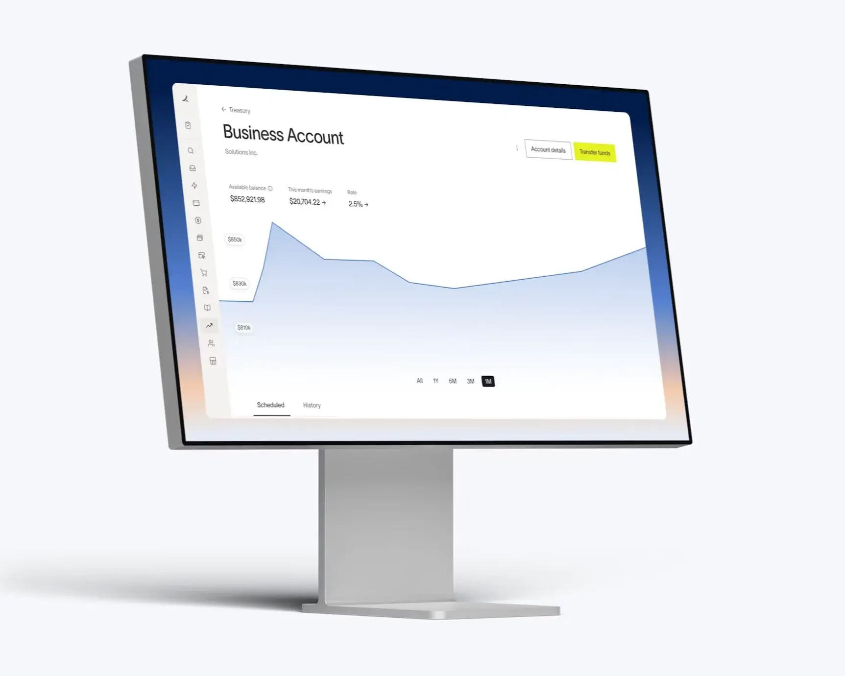 Earn yield image